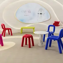 

гостиная стулья Furniture Simple special Shape Chair Nordic Creative Modern Celebrity Colour Chairs designer chaise muebles