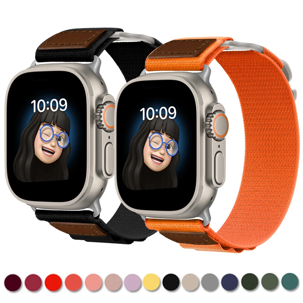 애플 워치용 알파인 루프 울트라 밴드, 49mm, 44mm, 40mm, 45mm, 41mm, 42mm, 38mm, 45mm, 한국 팔찌, iWatch 시리즈 7, 6, 5, 3, se, 8 스트랩