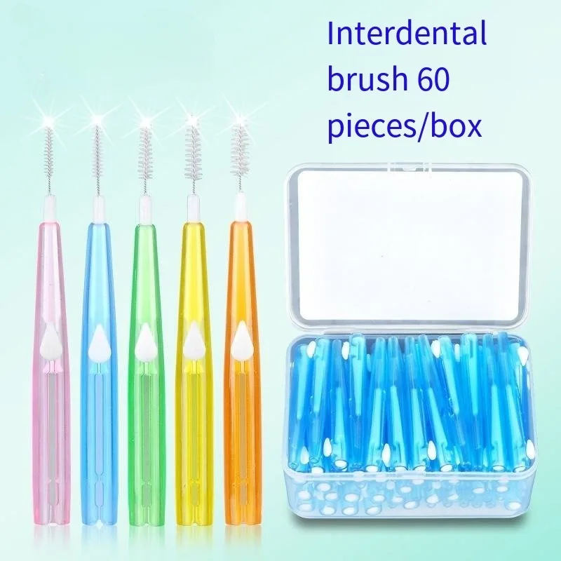 CurvedInterdentalBrushInterdentalBrushCleaningToothSocket