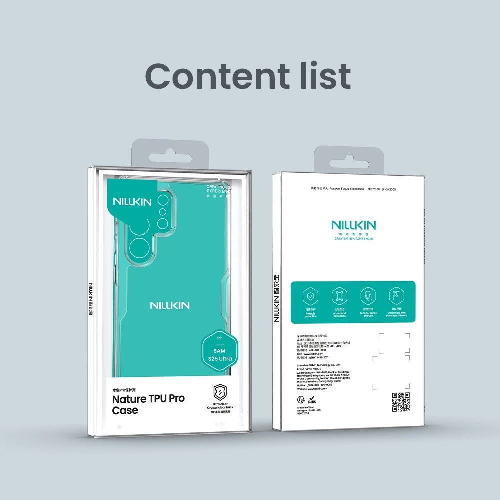 닐킨 삼성 갤럭시 S26 울트라 S26 플러스 S25 울트라 S24 울트라 S23 울트라 TPU + PC 실리콘 소프트 투명 폰 케이스