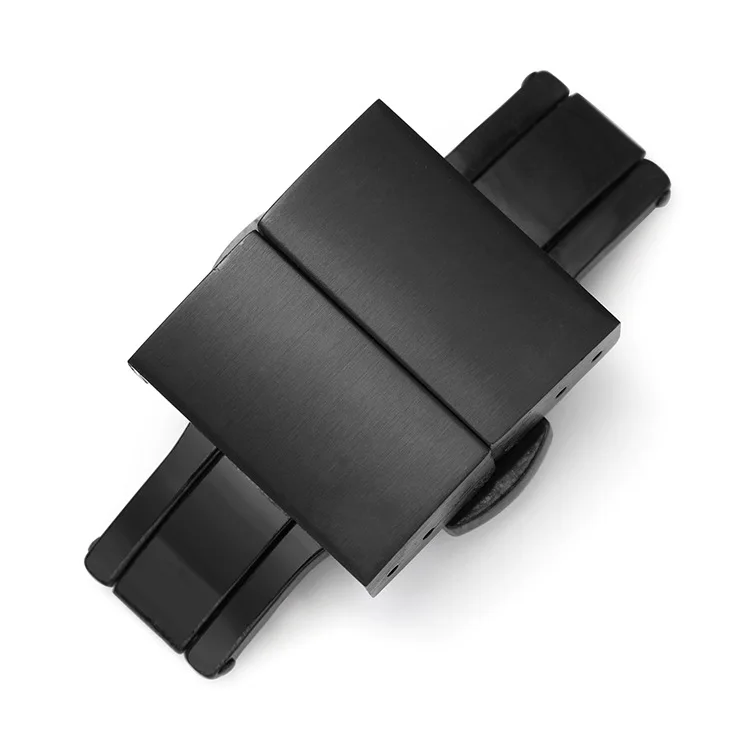 Elegant Stainless Steel Butterfly Buckle with Double Press Clasp