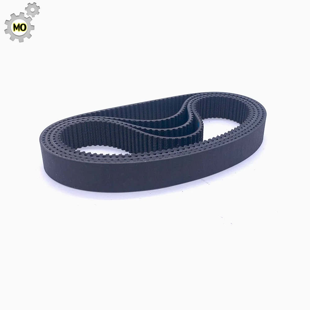 2GT 타이밍 벨트 길이 300 302 308 320 330 336 340 348 350 354 358 360 370 376 380 386mm 3D 프린터용 GT2 고무 폐쇄형 벨트