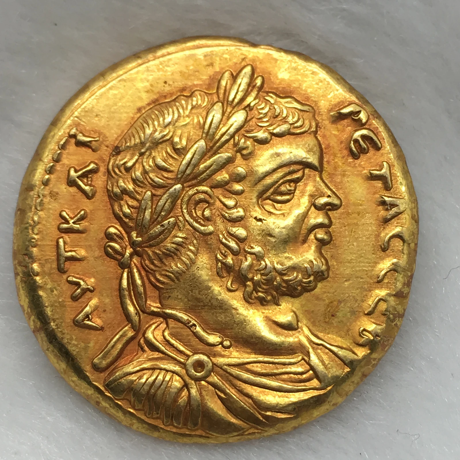 24K Greece Antique Gold Coins Collectibles Medal Album Original Coins Home Decor Collectible