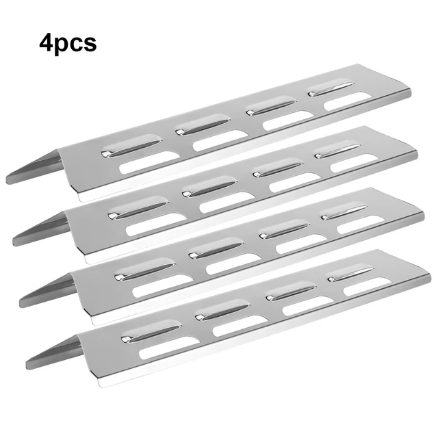 4X Rozsdamentes Acél Gázrács Sütő Fűtő Lemez Csere Bbq Csőkészlet Nem Tapadó Égő Burkolat Munkatakarékos Szerszámhoz - Image 2