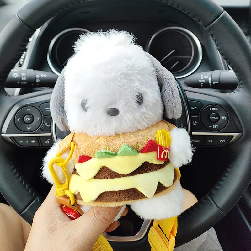 Kawaii Sanrio Pochacco Hamburger Messenger Bag Cute Anime
