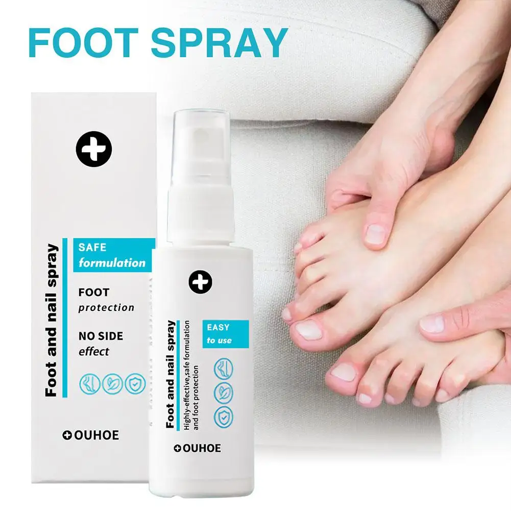 Manicure pedicure tools 30ml Foot Peeling Spray Natural Podiatry Spray Hands Solution Pedicure Powerful Natural Skin Exfoliator Dead F V8E7