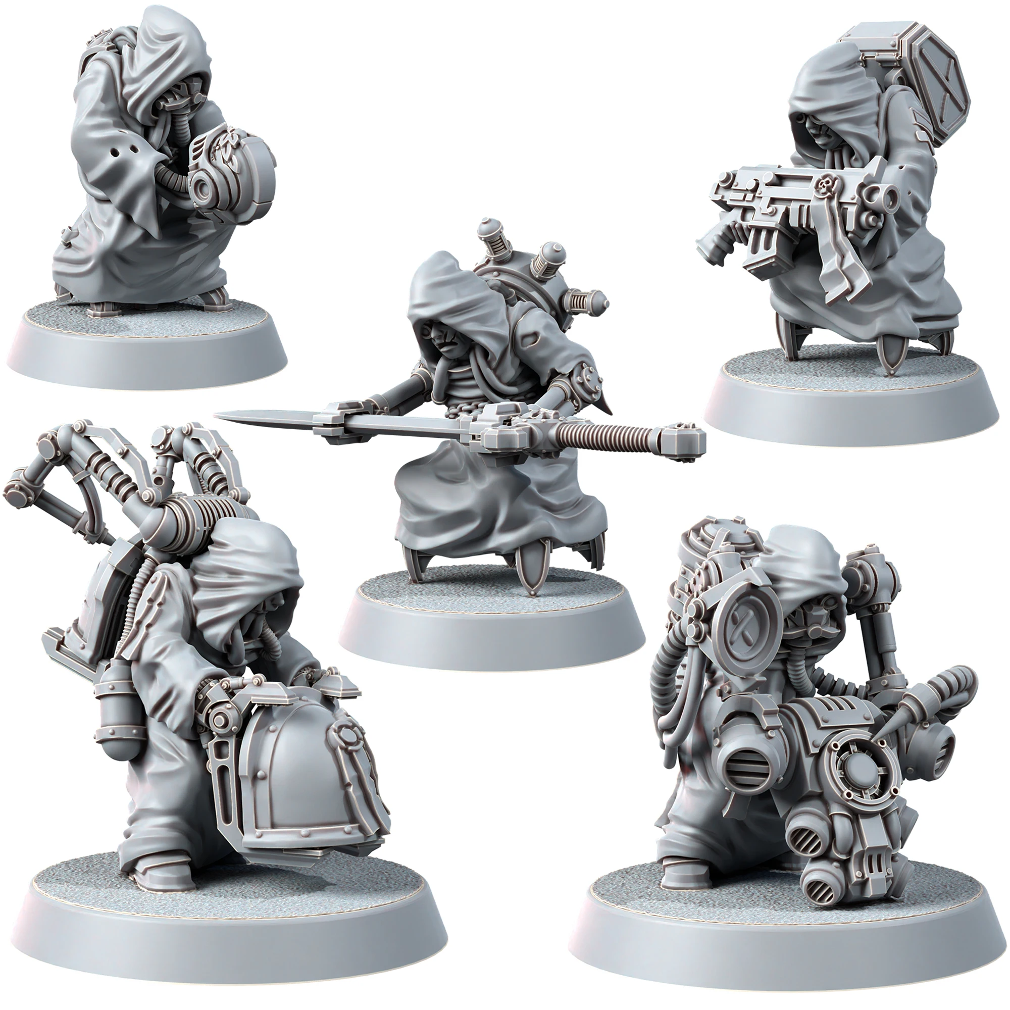 

Wargame Exclusive MECHANIC ARMOURY SERVITORS (5U)