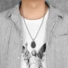 Death Anubis Necklaces Egyptian Myth Pendants 316L Stainless Steel Men Chain Punk Rock Rap for Male Jewelry Gift Dropshipping 5
