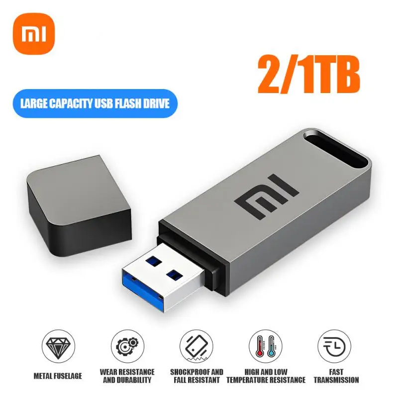 Xiaomi usb stick 3 0 metal usb flash drive 2tb 1tb 512gb pen drives