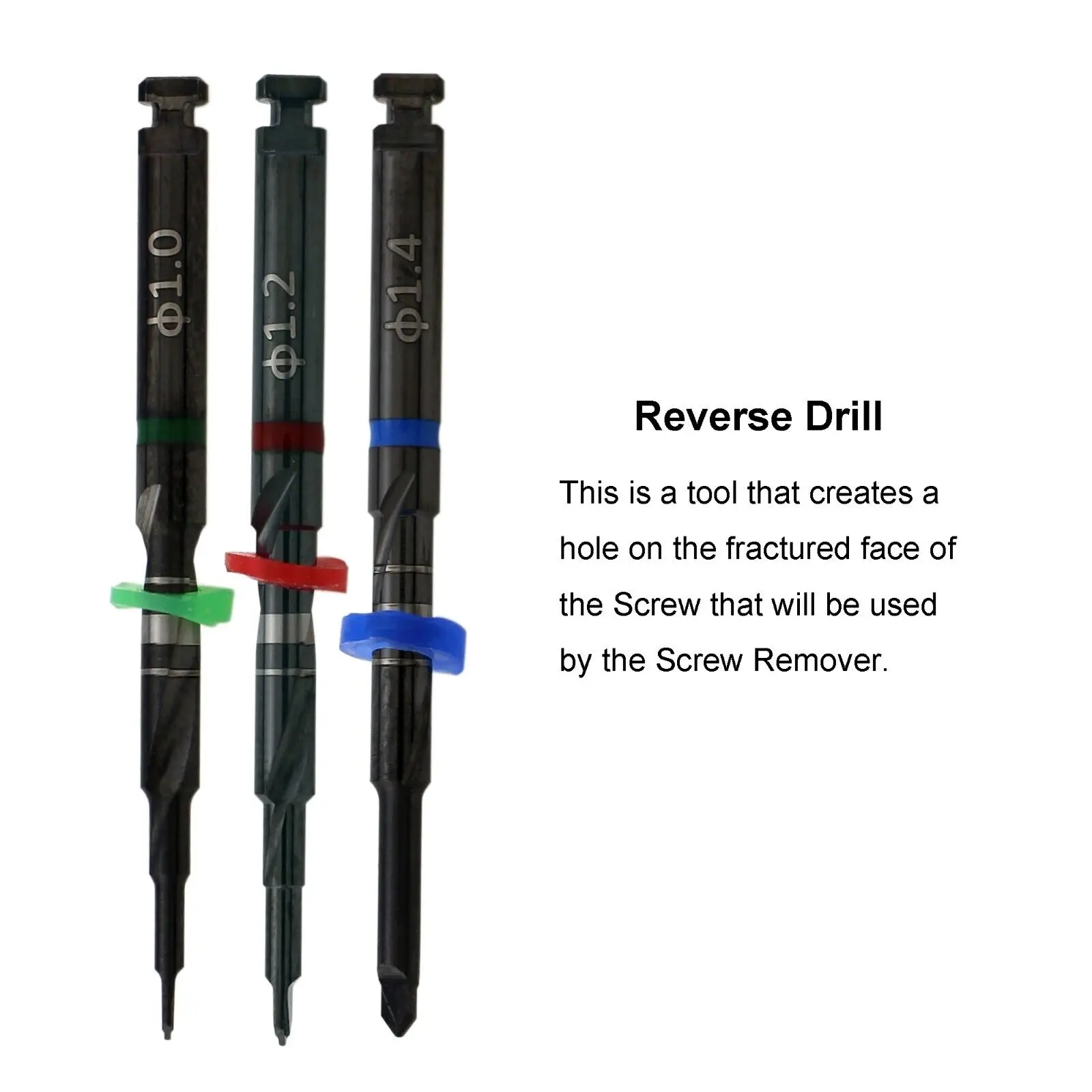 Dental Implant Screw Remover Kit NeoBiotech SR Claw Reverse Drill