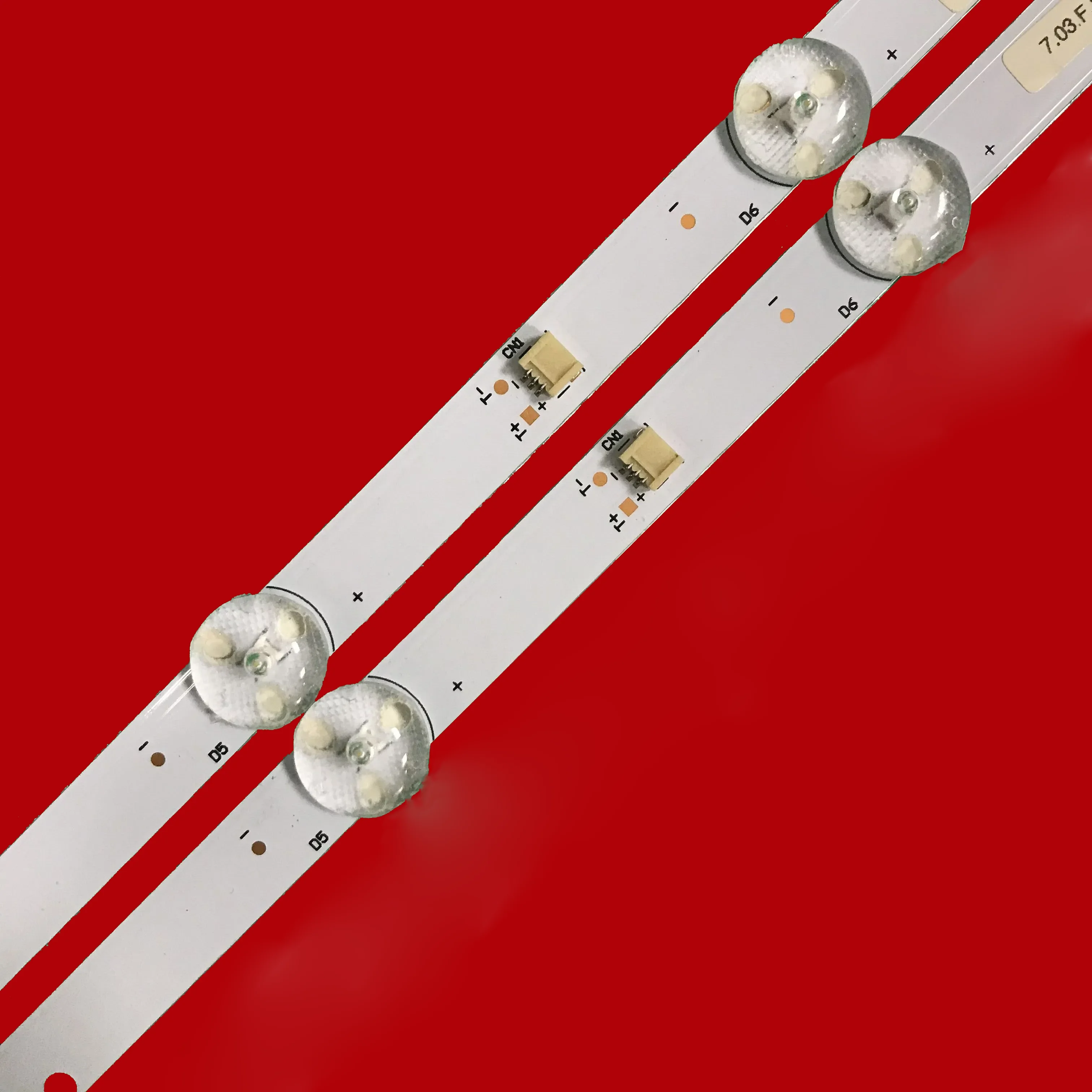 LED backlight strip 8lamp for Mglnx3290i CJ 1.30.1.32N93011R 32N93GM02X8-C0102 7.03.F.32A06B004R/E15B005 571MM Voltage 24V