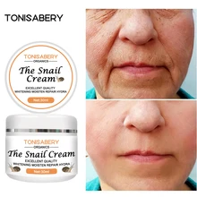 

Snail Anti-Wrinkle Face Cream Anti-Aging Fade Dark Spots Moisturizing Nourishing Serum Lift Firming Soothing Repairing Skin Care