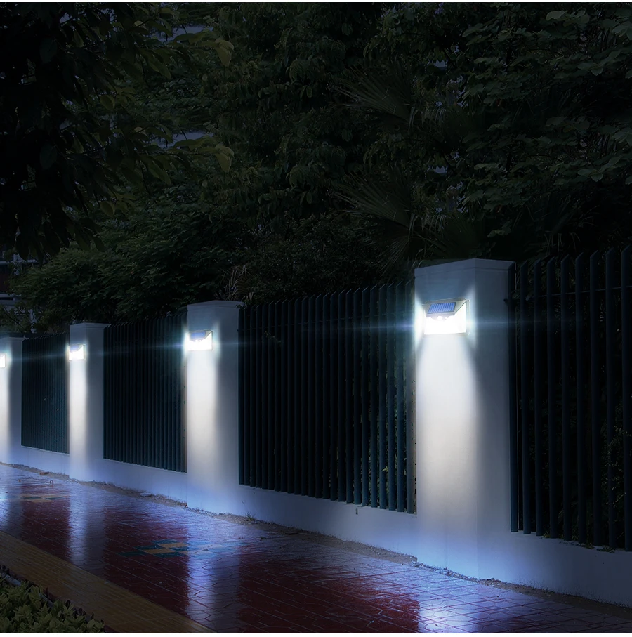 New Solar Lights 200/194/188 LEDs with Lights Reflector 270° Wide Angle IP65 Waterproof Easy-to-Install Security Garden Lights best outdoor solar lights