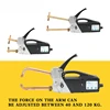 Resistance Spot Welding Machine 220V Welding Thickness 2.0+2.0mm Steel Plate Sheet Metal CE Portable Spot Welder 3