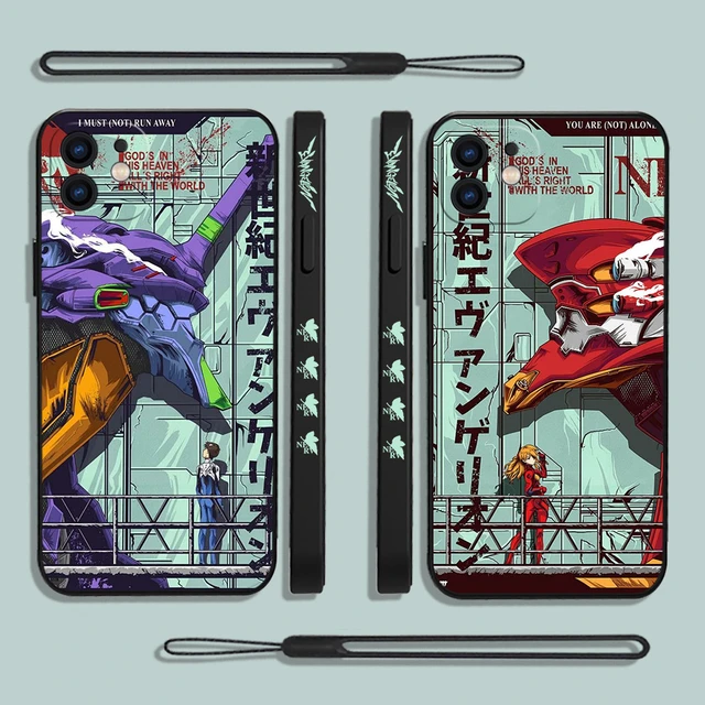 Anime E-Evangelions EVA Phone Case For iPhone 15 14 13 12 11 Pro
