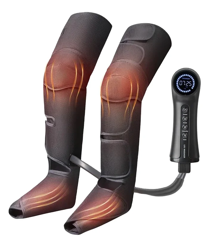 

Phenitech Leg Massager, 3-in-1 Foot Calf & Thigh Massager with Heat and Compression Therapy Leg Massage Boots