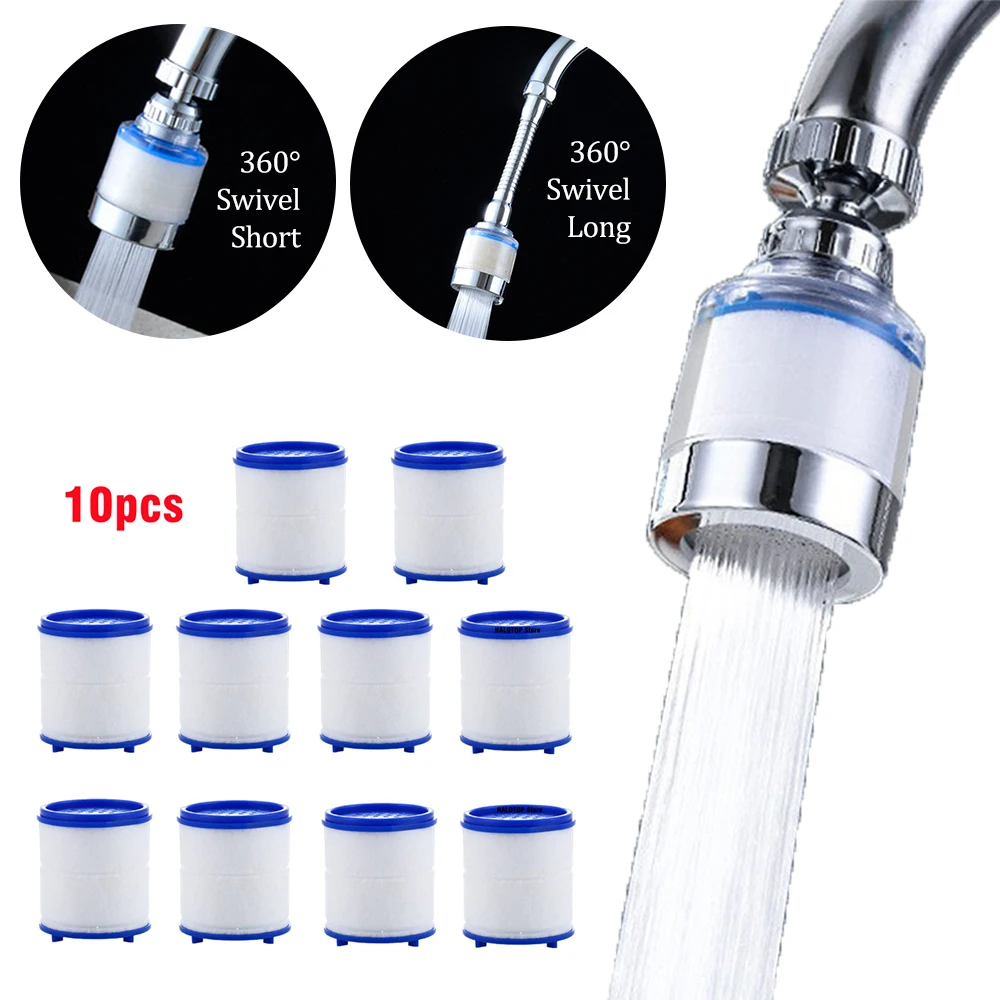 Faucet Water Filter For Kitchen Water purification filter Remove Chlorine Heavy Metals PP Cotton 360 Swivel Filtration Purifier