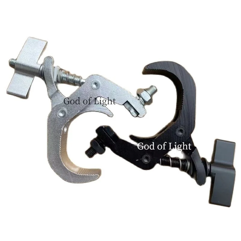 

Aluminium lighting eagle claw light hooks truss aluminium frame beam moving head light hooks tube beam clamps hooks DJ lighting