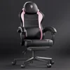 Gaming Chair with Pocket Spring Cushion for Adults, Ergonomic Computer Chair with Footrest and Massage Lumbar Support for Office 1