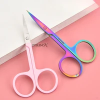 Small Scissors Nails Art Stainless Steel Small Eyebrow Nose Hair Scissor Cut Facial Trimming Beauty Makeup Accessories Manicure 1