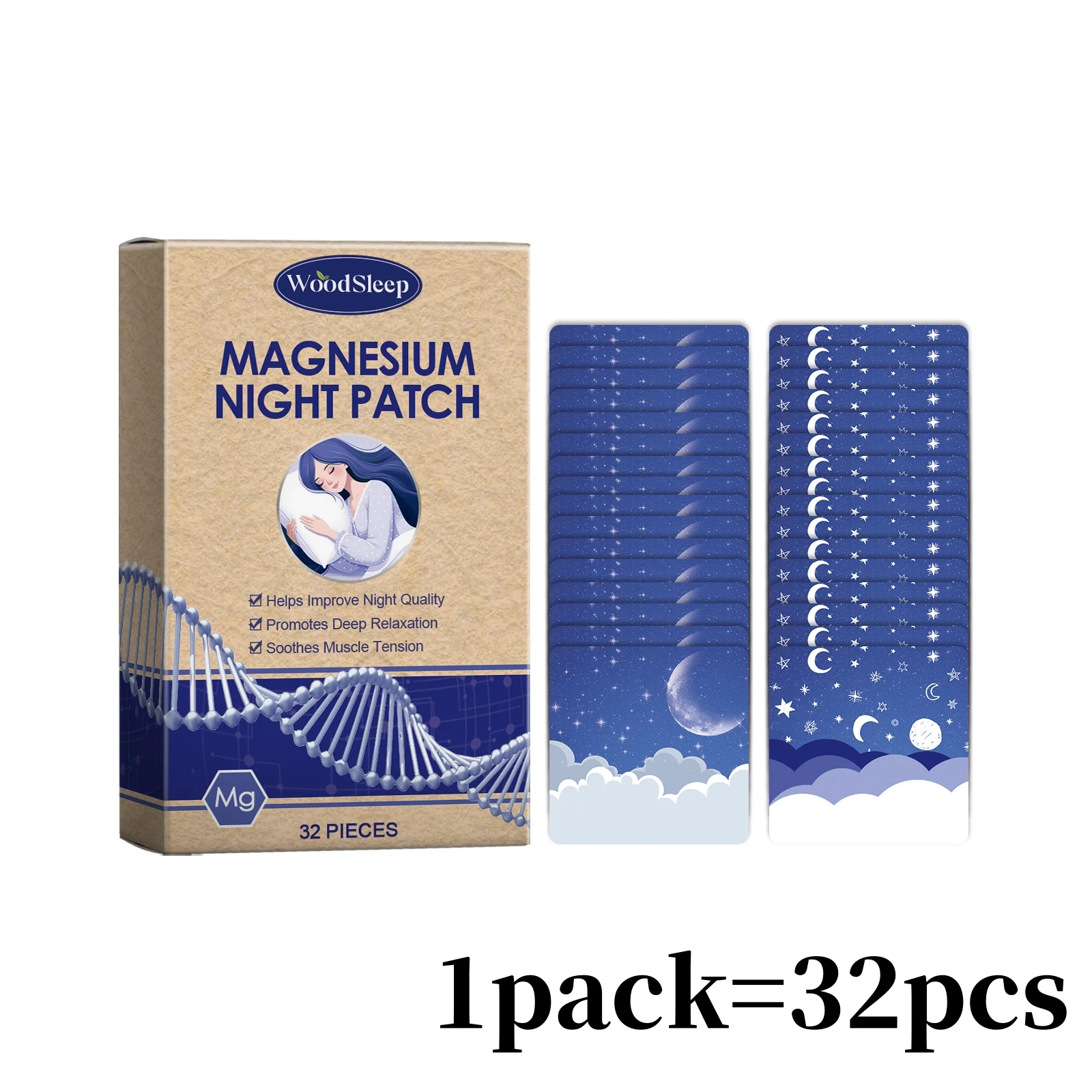 פלטת מגנזיום כלור שמן קוקוס לשינה בלילה עם ניחוח לבנדר להקלה על מתח וחרדה