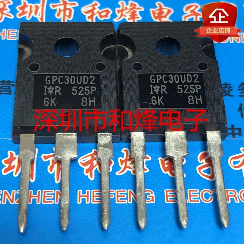 

5PCS-10PCS GPC30UD2 IRGPC30UD2 TO-247 600V 12A NEW AND ORIGINAL ON STOCK