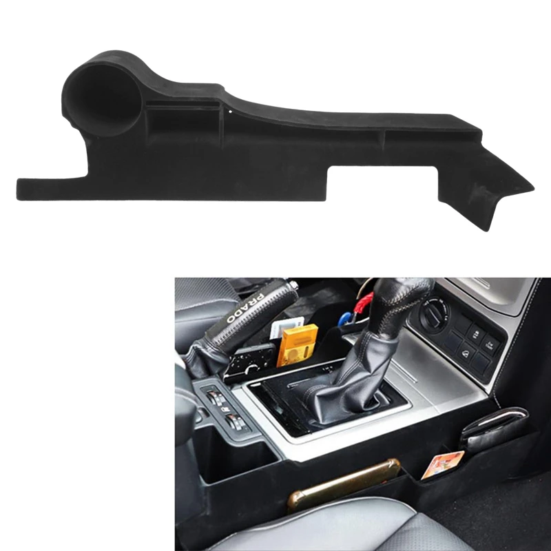 

Car Seats Space Storage Box Central Control Armrest Water Cup For Toyota Land Cruiser 200 LC200 2008-2015 Black