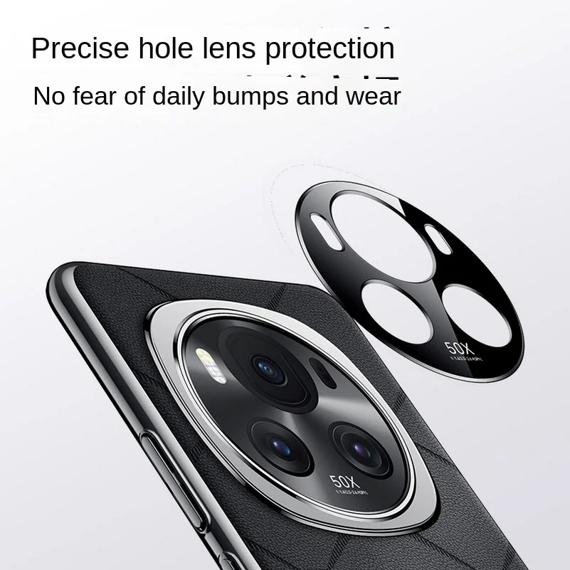 Elegant Leather Camera Lens Protection Case – Premium Texture, Hard Slim Cover