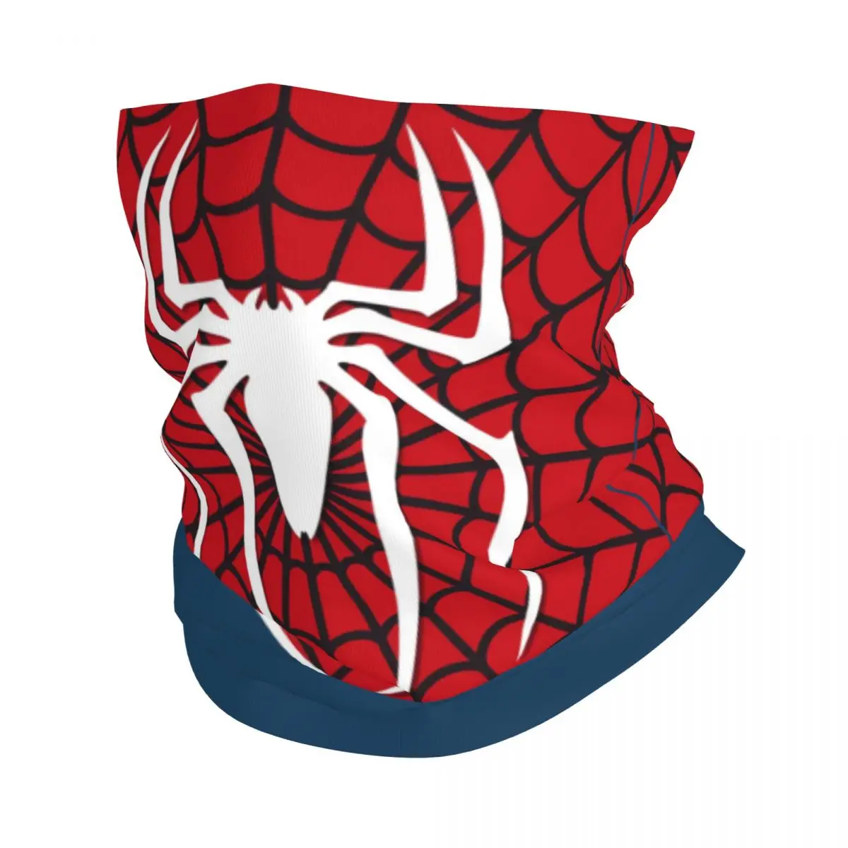 

Spider Web Bandana Winter Neck Warmer Men Windproof Wrap Face Scarf for Hiking Gaiter Headband