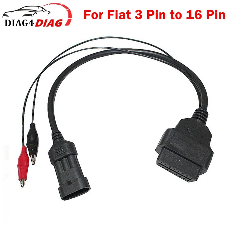 

Диагностический кабель для Fiat, Alfa, Lancia, 3-16 контактов, OBD2