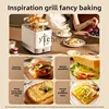 XL Breakfast Maker Toaster Home Sandwich Spitter 2