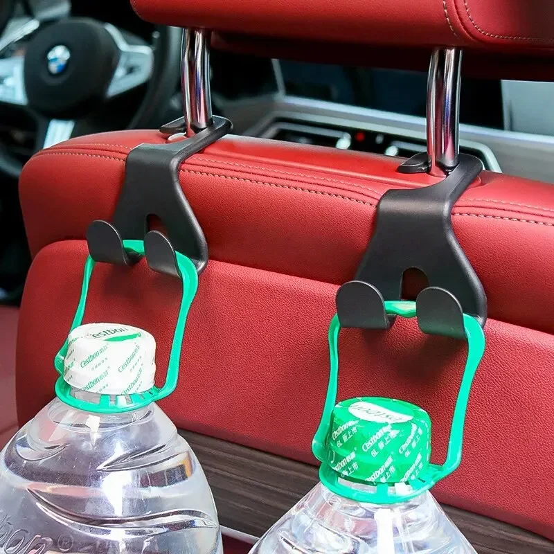 1 Pcs Hooks for Bags Car Clips Front Seat Headrest Organizer Holder Auto Fastener Hangers Car Storage Interior Accessories