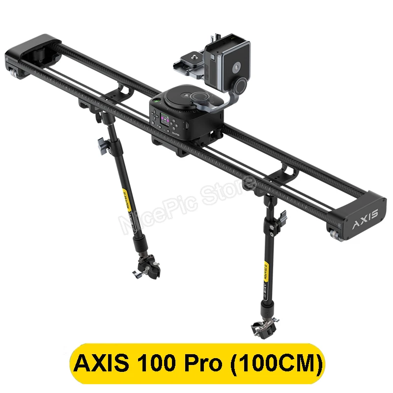 Zeapon AXIS 80 100 120 Pro 多軸電動スライダー DSLR カメラビデオ