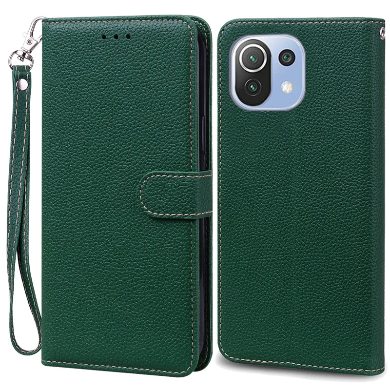 Leather Wallet Flip Case - Premium Protective Cover