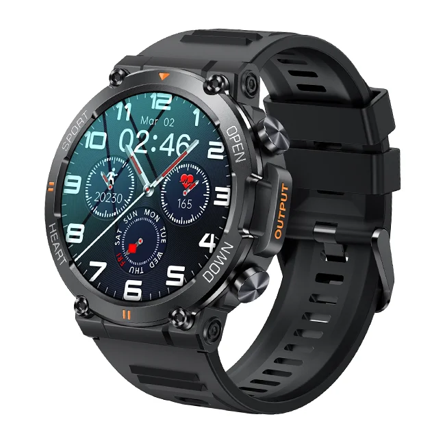 K56 Pro Sport Smart Watch Męski Zegarek Inteligentny z Funkcją Rozmów BT, Monitorowaniem Zdrowia i Aktywności Sportowej, Reloj Smart Watch 2024