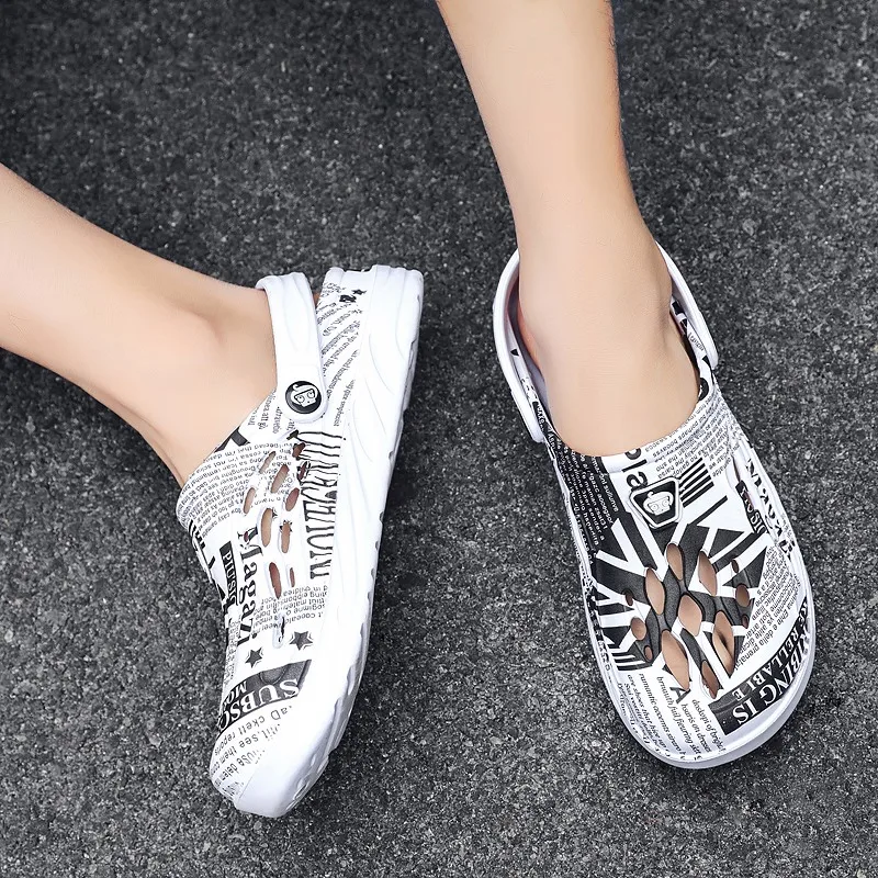 Summer Sandals Sandals Slippers Flip Flops Men Women Sandals Breathable Home Slippers Outdoor Fashion Casual Sneakers Garden Clogs Trekking Shoes Big Size 48 49