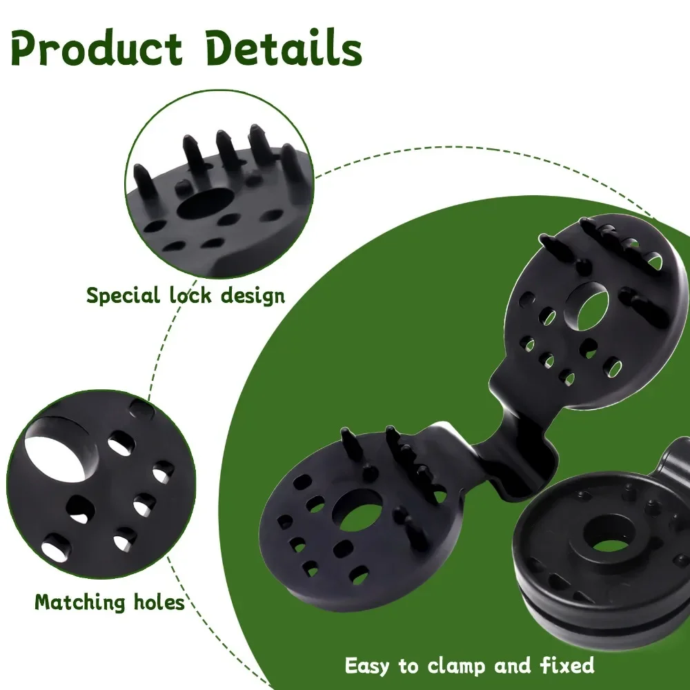 Shade Cloth Clips 30pcs Awning Plastic