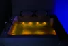 Whirlpool Massage Bathtub Sexy Spa Tub with Water Fall Air Bubble Jacket 2People Luxury Configurations 170x120x68cm 4