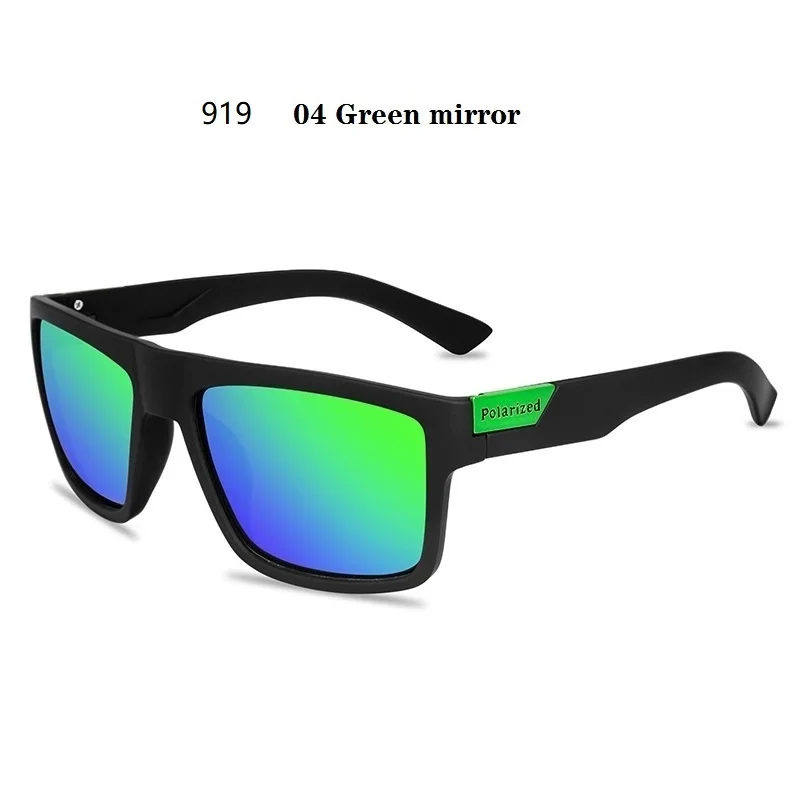 Lunettes De Soleil Carrées Polarisées Unisexe – Style Rétro Vintage – Monture Polycarbonate Léger – Verres Anti-UV & Anti-Éblouissement – Pour Conduite & Voyage