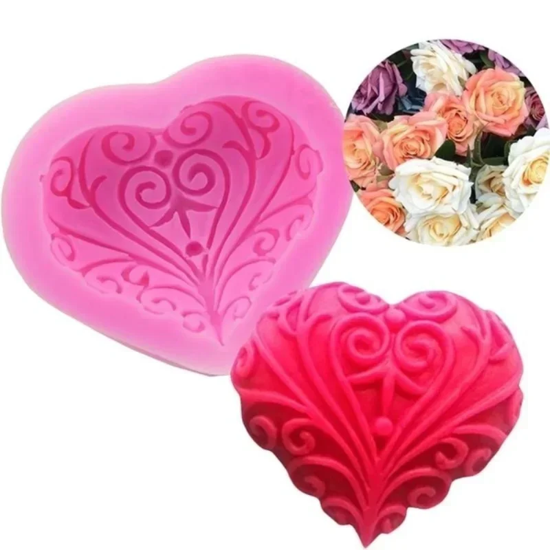 

Delysia King Roses Heart-shaped Silicone Mold