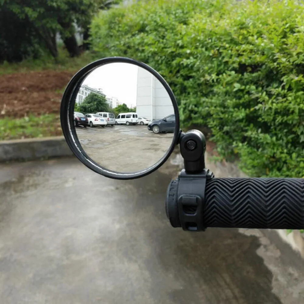 Bicycle Mirror Universal Handlebar Rearview Mirror 360 degree Rotate for Bike MTB Bicycle Flexible Rearview Rear Vie