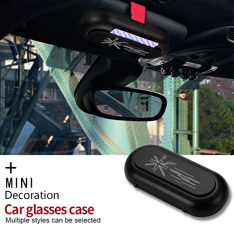 

For M Coope r Universal Multifunctio Car Interior Sunglasses Storage Bill Card Box Case Holder Accessories R 55/56/60 F 56/60
