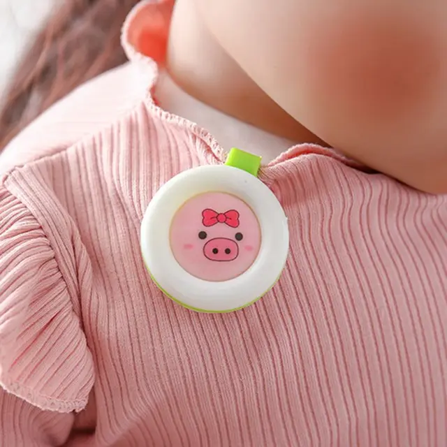 10Db Nyári Szúnyogtaszító Gomb Baby Gyerekek Buckle Kültéri Szériaellenes Gyermekgátló Elutasító Felnőttek Védelme - Image 3
