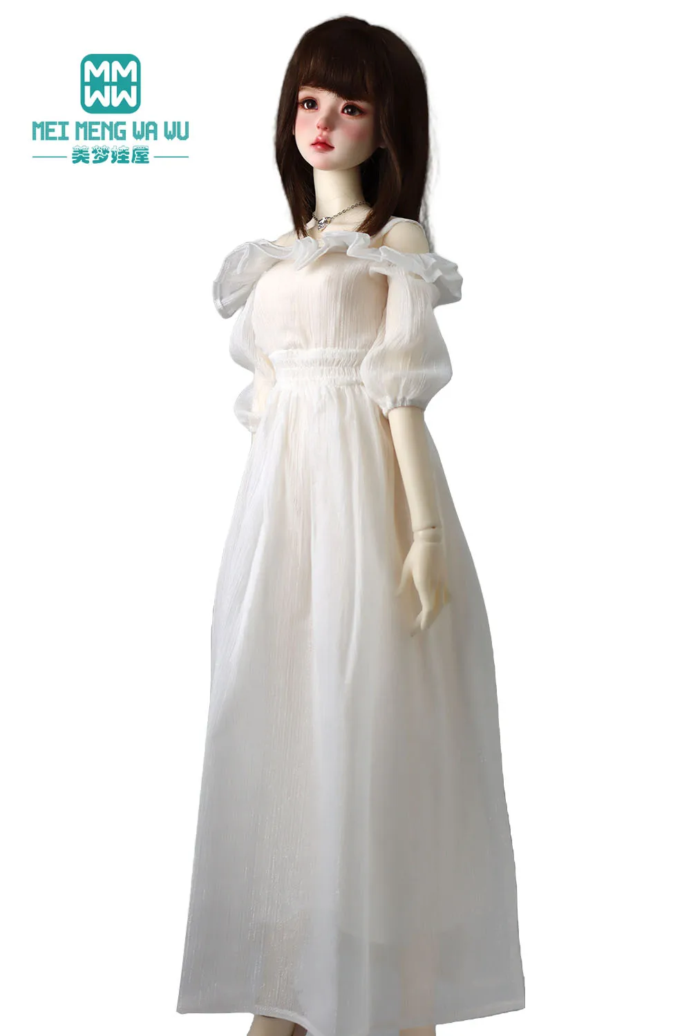 Toys Doll Clothes Fashionable chiffon maxi dress Fits 60cm 1/3 BJD