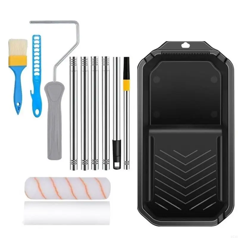 Small Paint Roller Set with Microfiber Rollers Designs for Professional Use 203F