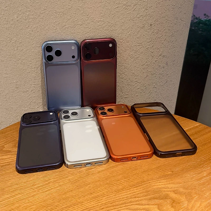 Luxury Translucent Ultra-Thin Matte Acrylic Phone Case