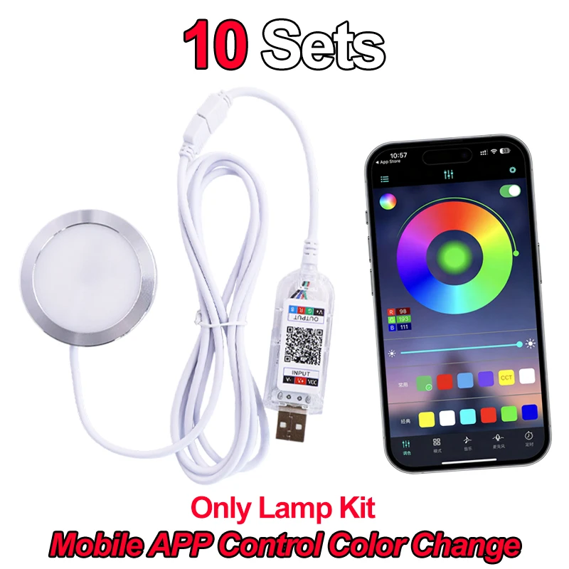 ตัวเลือกสินค้า ชุดหลอดไฟ LED RGB DIY สำหรับเครื่องพิมพ์ 3 มิติ