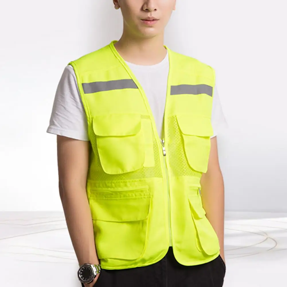 Clothing Neon Yellow Vest Top Neon Yellow Icons Tactical Zip Up