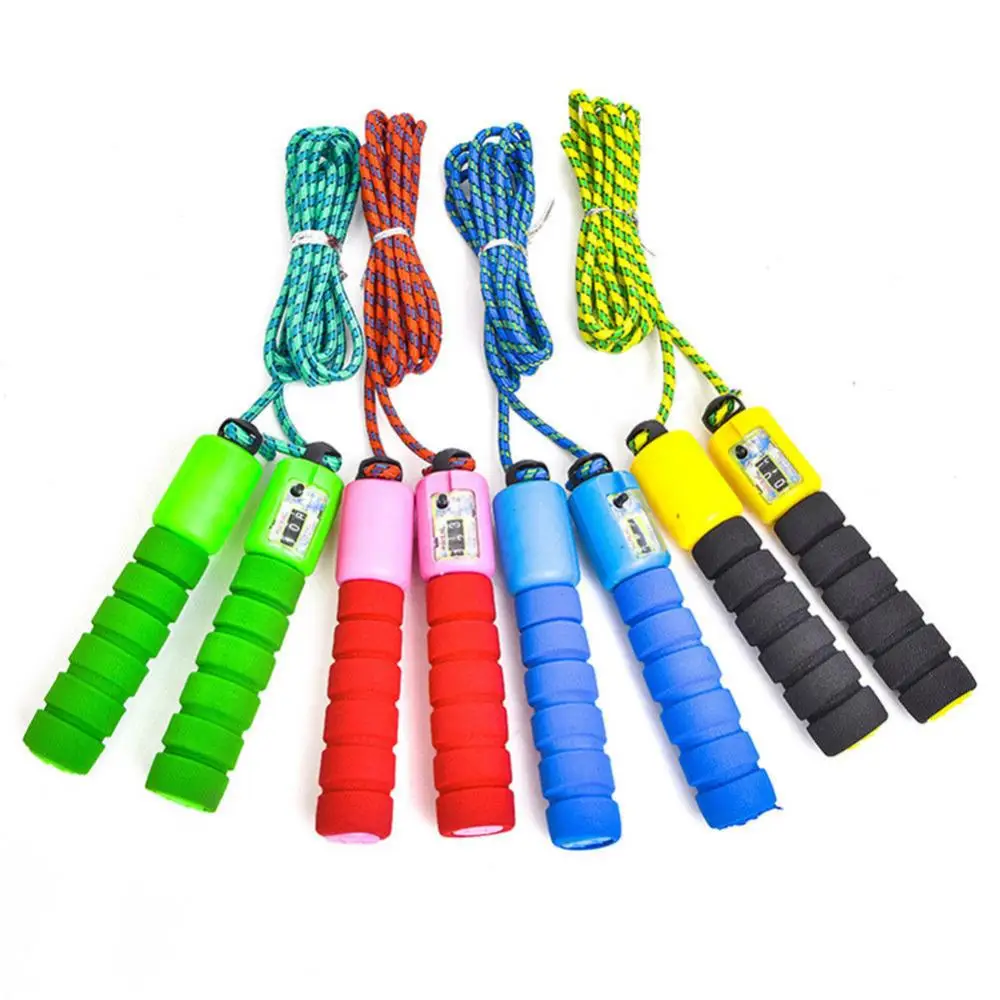 Counting Skipping Rope Jump Ropes Sports Fitness Calories Burned Jump