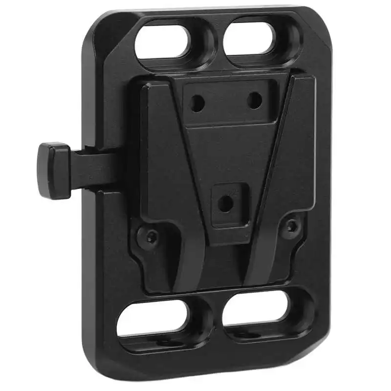 V Mount Battery Base Safety Button Design V Mount Battery Plate Adapter Strong Universality for Camera Camera Accessories